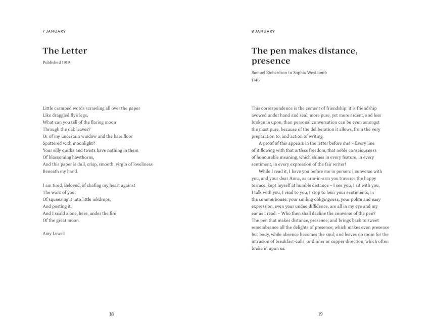 A Literary Letter for Every Day of the Year - 4