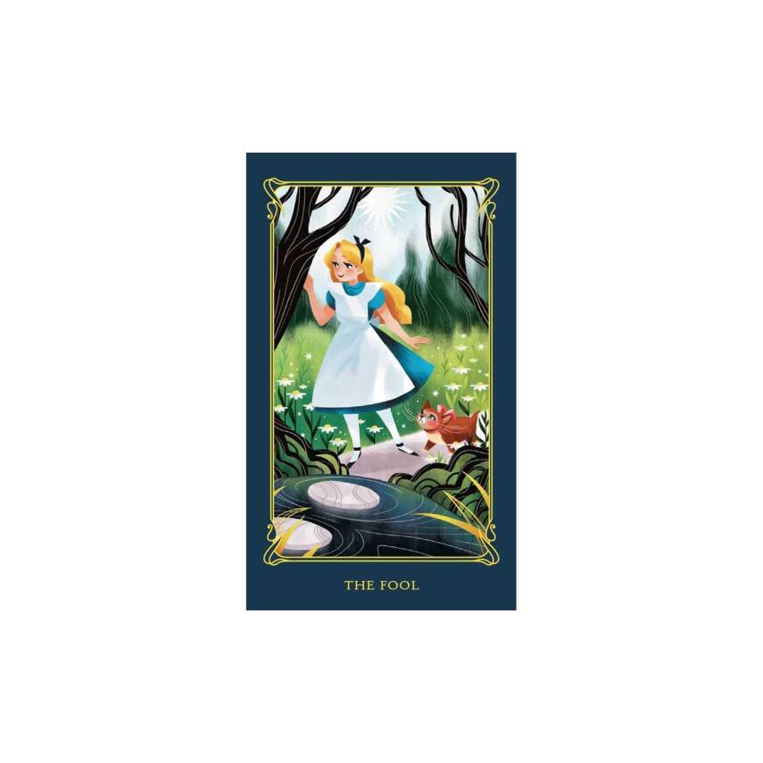 Alice in Wonderland Tiny Tarot Deck and Guidebook - 4