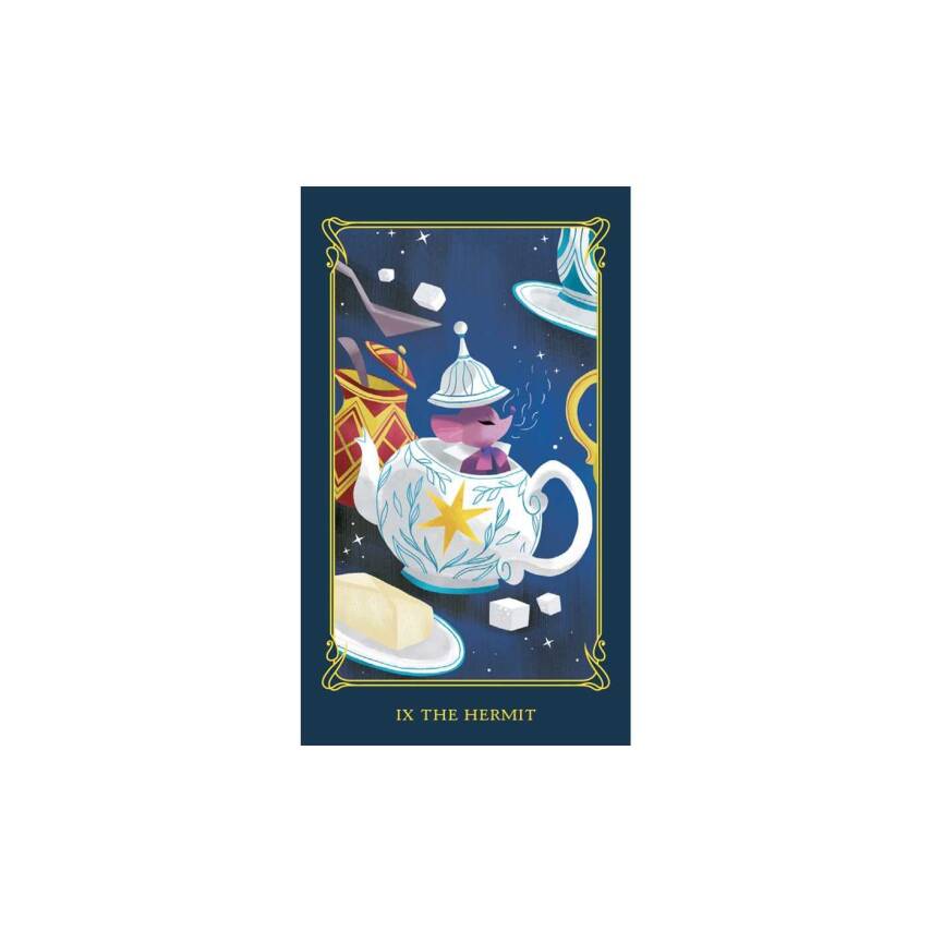 Alice in Wonderland Tiny Tarot Deck and Guidebook - 6
