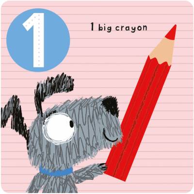 Arty Mouse Arty Numbers Wipe Clean Flash Cards - 4