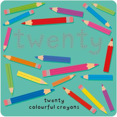 Arty Mouse Arty Numbers Wipe Clean Flash Cards - 9