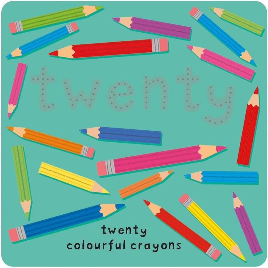 Arty Mouse Arty Numbers Wipe Clean Flash Cards - 9