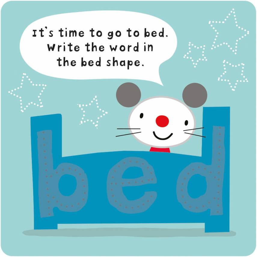 Arty Mouse Arty Words Wipe Clean Flash Cards - 6