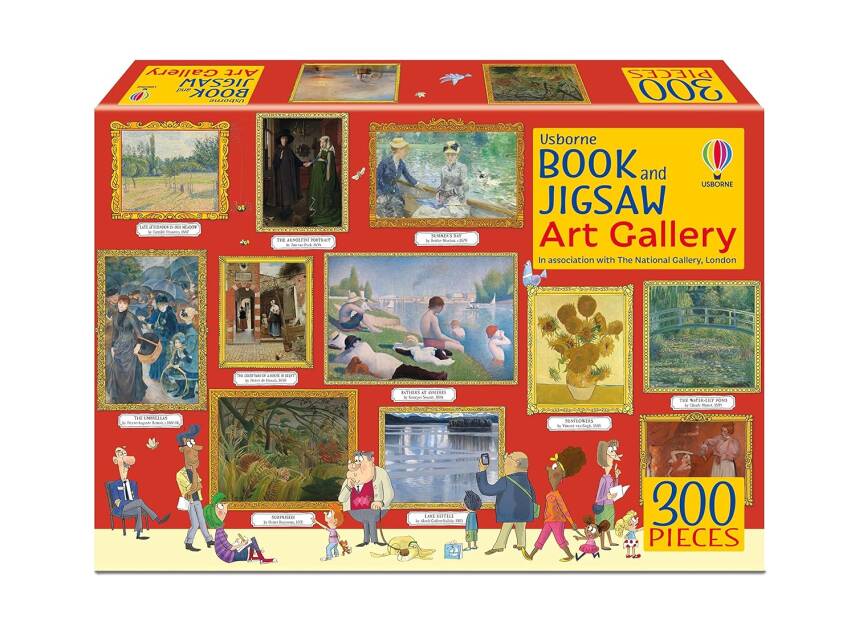 Book and Jigsaw: Art Gallery - 1