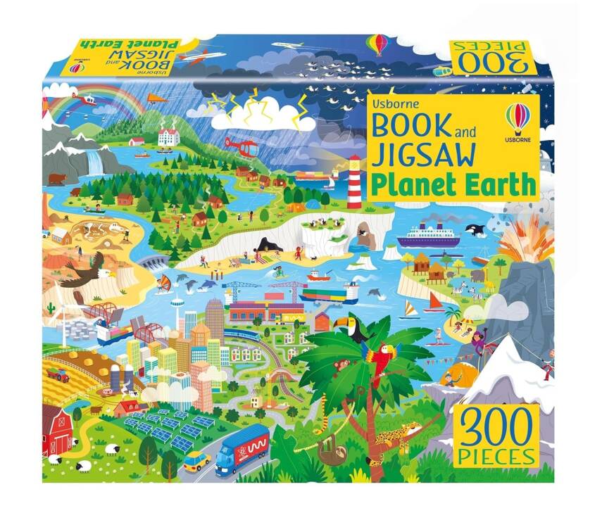 Book and Jigsaw: Planet Earth - 1