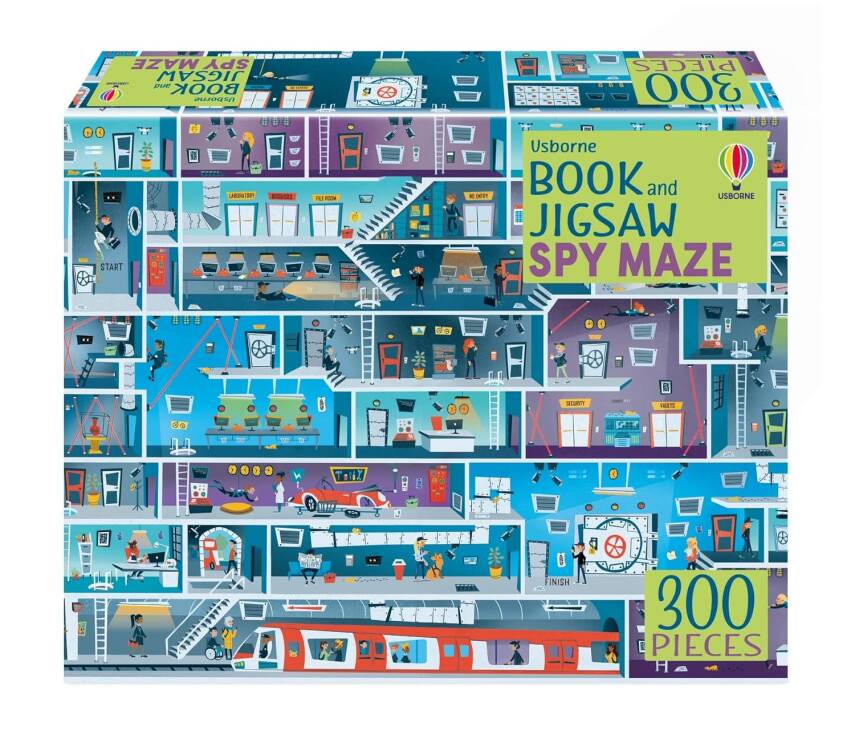 Book and Jigsaw: Spy Mazes - 1