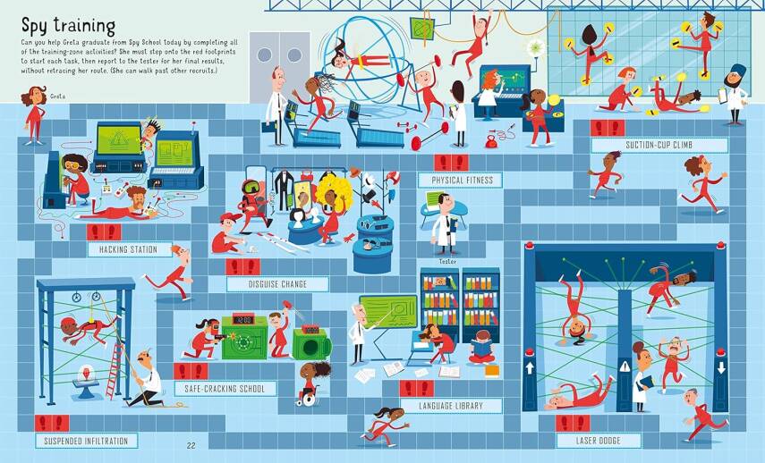 Book and Jigsaw: Spy Mazes - 4