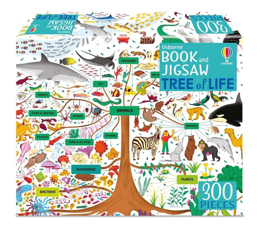 Book and Jigsaw: The Tree of Life - 1
