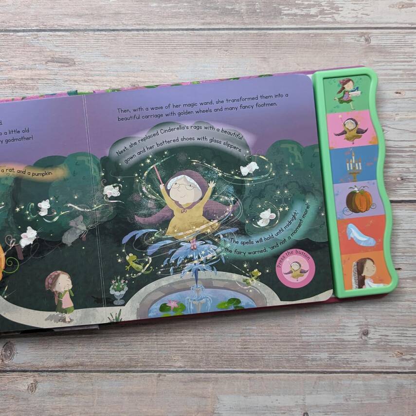 Cinderella (Wavy Module 6 Button Sound Book) - 3
