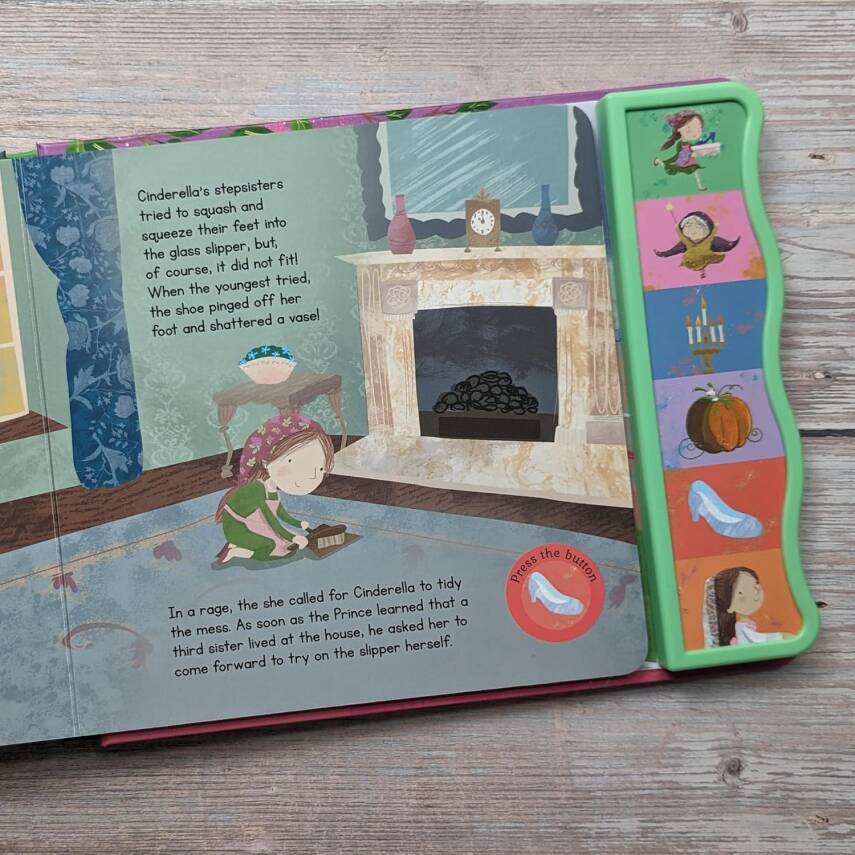 Cinderella (Wavy Module 6 Button Sound Book) - 4