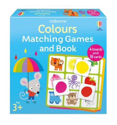 Colours Matching Games and Book - Usborne