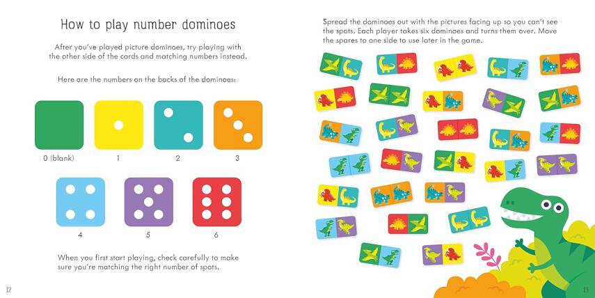 Dinosaur Dominoes Game - 5