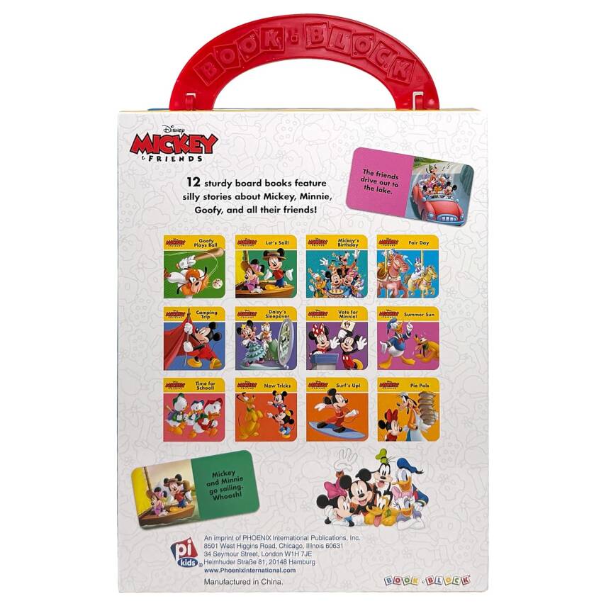 Disney: Mickey & Friends - Best Buddies - My First Library - 3