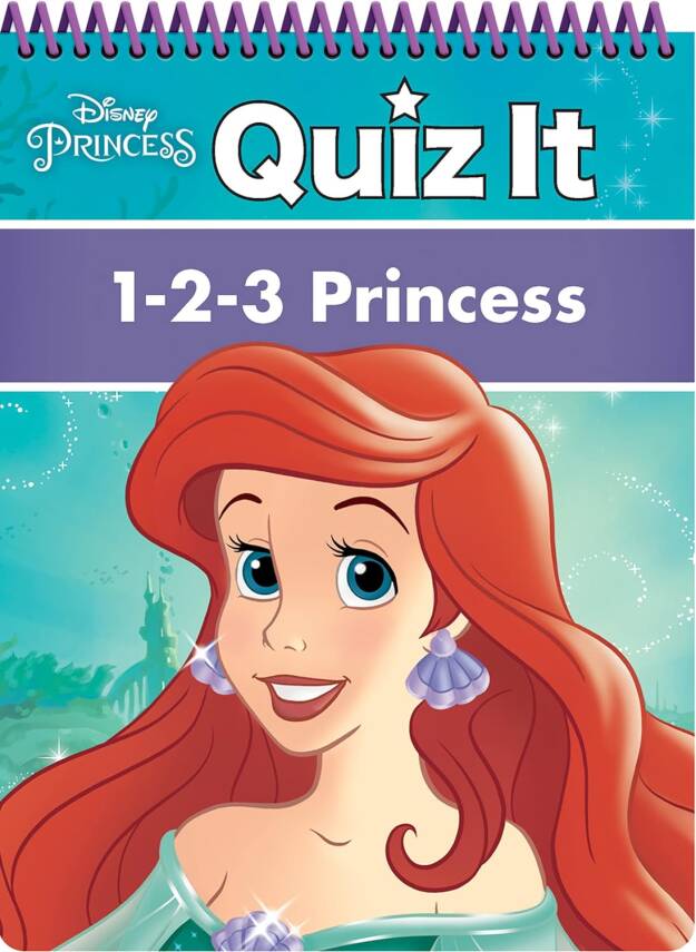 Disney Princess: Quiz it Pen - 4 Book Set and Talking Smart Pen - 8