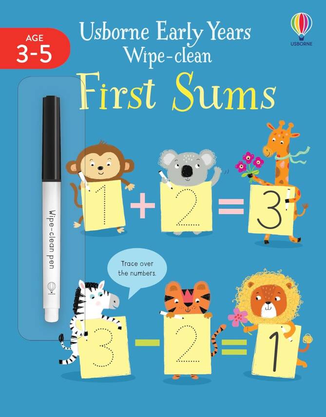 Early Years Wipe-Clean First Sums - 1