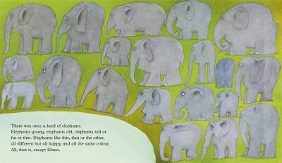 Elmer Book and Toy Gift Set - 2