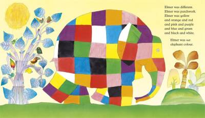 Elmer Book and Toy Gift Set - 3