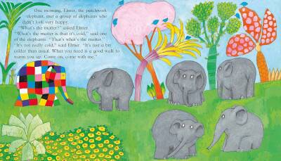 Elmer in the Snow - 2