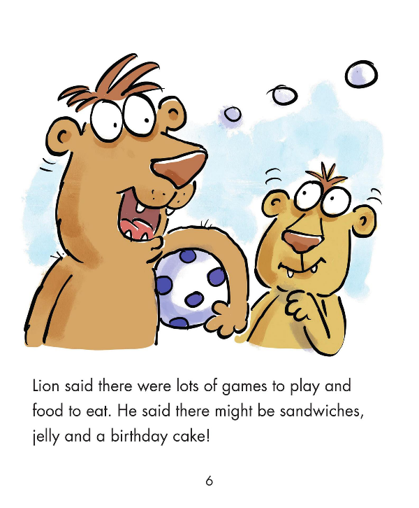 Experiences Matter: Little Lion Goes to a Party - 4