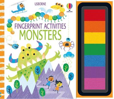 Fingerprint Activities Monsters - Usborne