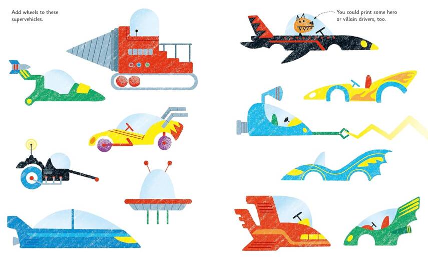 Fingerprint Activities Superheroes - 3