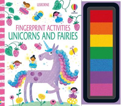 Fingerprint Activities Unicorns and Fairies - Usborne