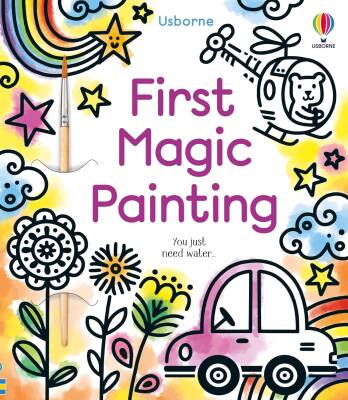 First Magic Painting Book - Usborne