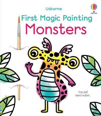 First Magic Painting Monsters - Usborne