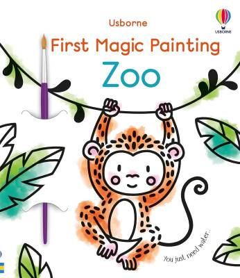 First Magic Painting Zoo - Usborne