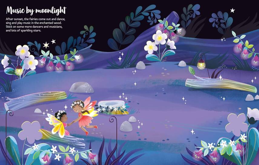 First Sticker Book: Sparkly Fairies - 3