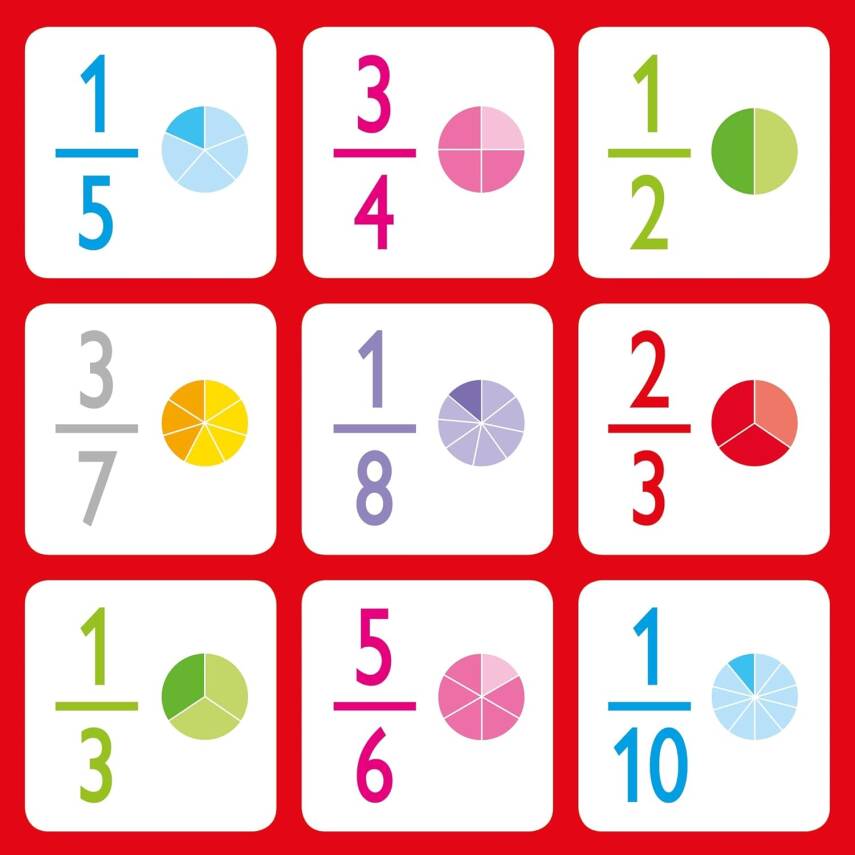 Fractions Matching Games and Book - 2