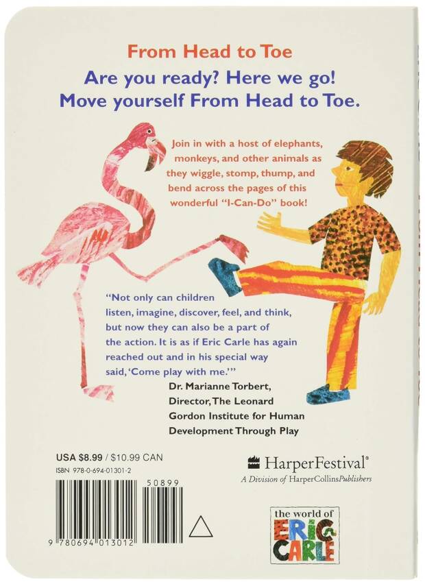 From Head to Toe Board Book - 2
