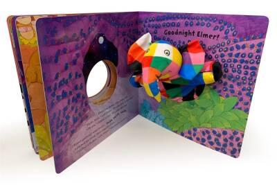 Goodnight, Elmer Puppet Book - 3