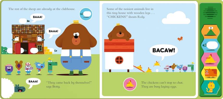 Hey Duggee: Duggee’s Noisy Farm Sound Book - 3