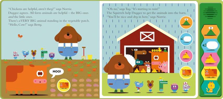 Hey Duggee: Duggee’s Noisy Farm Sound Book - 4