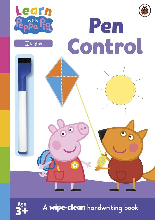 Learn with Peppa: Pen Control Wipe-Clean Activity Book - 1