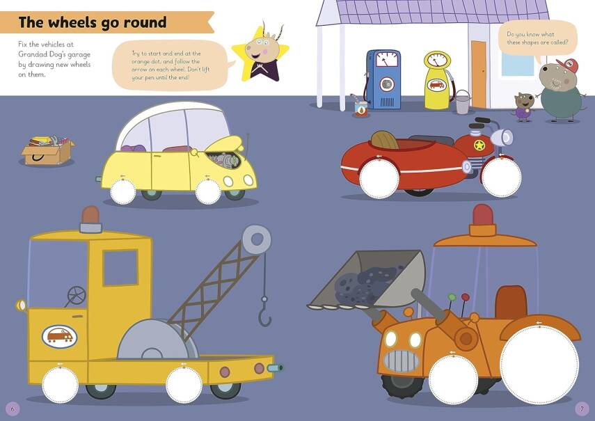 Learn with Peppa: Pen Control Wipe-Clean Activity Book - 3