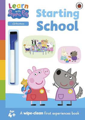 Learn with Peppa: Starting School Wipe-Clean Activity Book - Ladybird