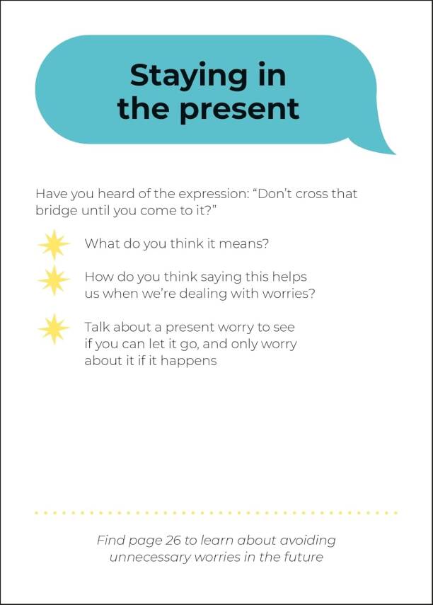 Let's Talk About Anxiety: A Guide to Help Adults Talk With Kids About Worries - 12