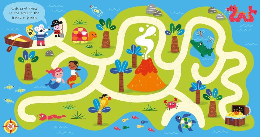 Little Children's Maze Book - 2