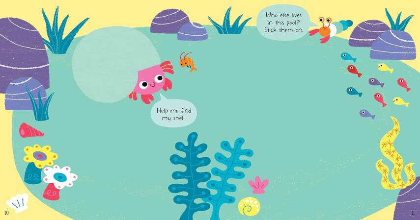 Little Children's Nature Sticker Book - 3