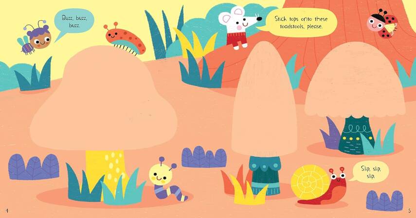 Little Children's Nature Sticker Book - 7