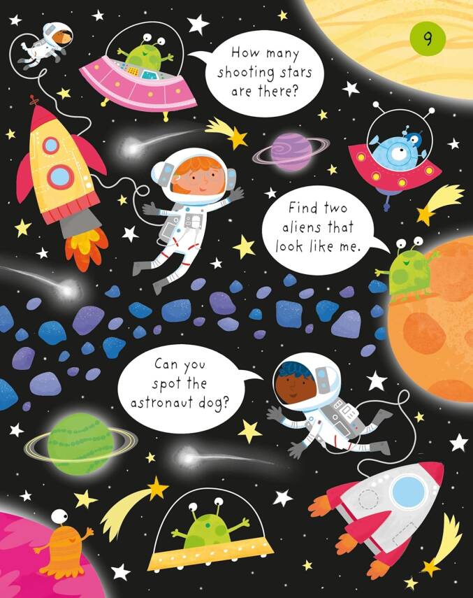 Little Children's Space Puzzles - 3