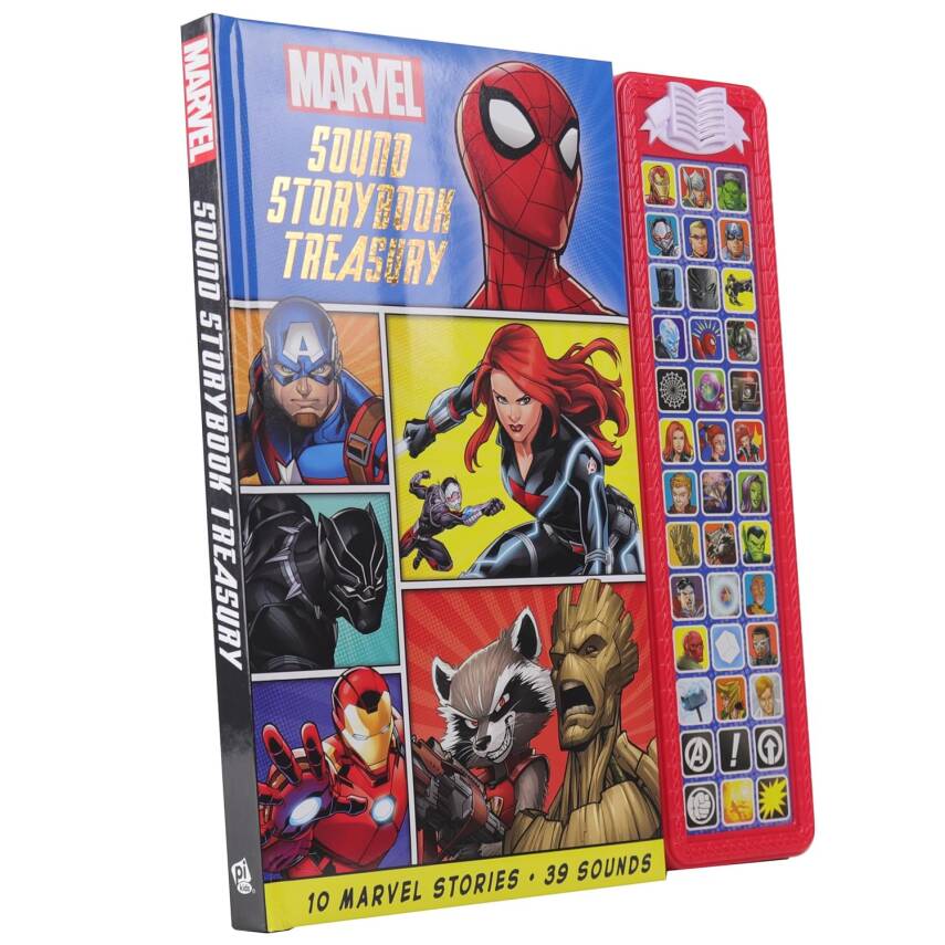 Marvel: Spider-Man, Avengers, Black Panther, and More! - Sound Storybook Treasury - 3