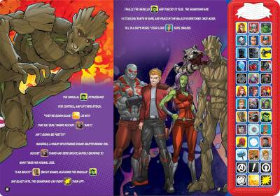 Marvel: Spider-Man, Avengers, Black Panther, and More! - Sound Storybook Treasury - 4