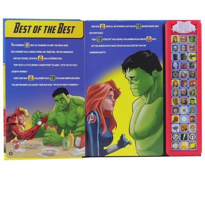 Marvel: Spider-Man, Avengers, Black Panther, and More! - Sound Storybook Treasury - 7