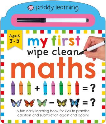 My First Wipe Clean Maths - Priddy Books