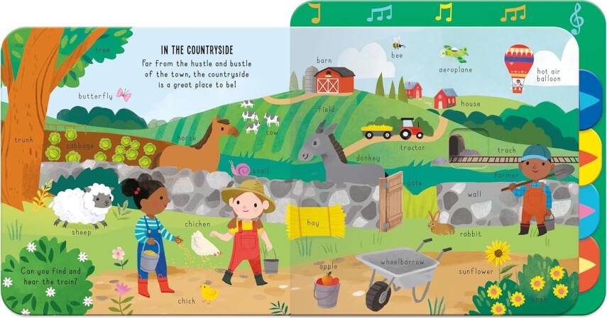 Out & About (Pull-Tab Sound Book) - 6