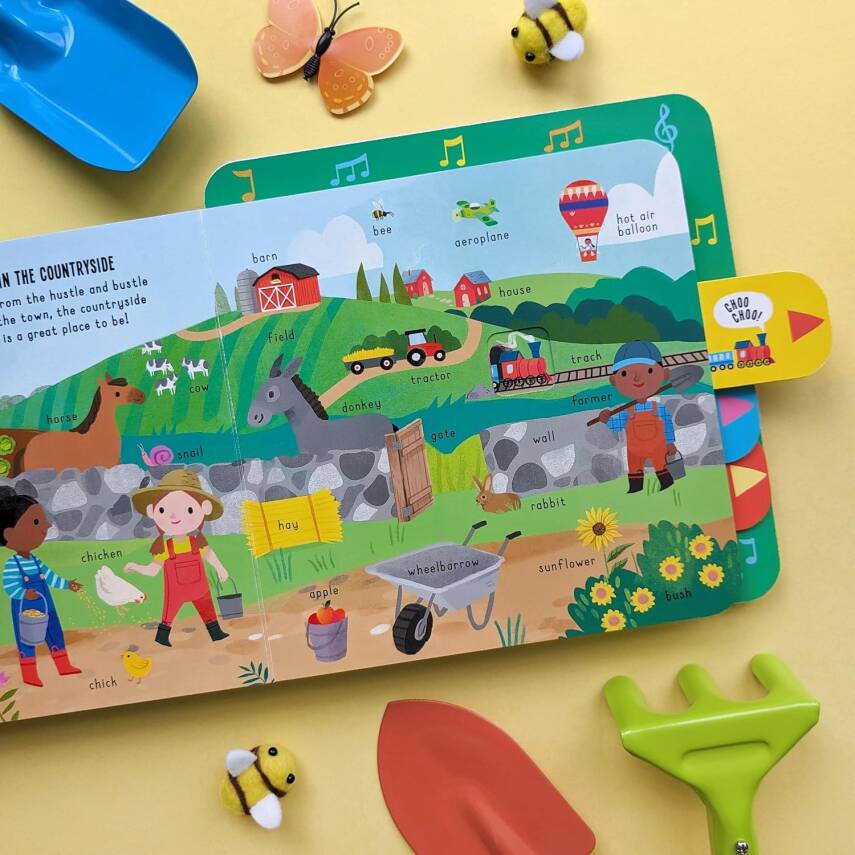 Out & About (Pull-Tab Sound Book) - 3