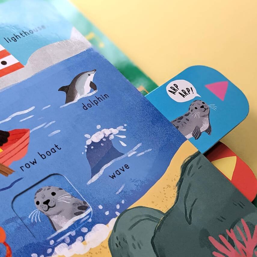 Out & About (Pull-Tab Sound Book) - 5